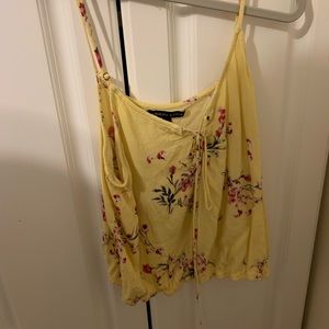 Kendall & Kylie floral tank top